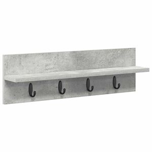 vidaXL Nadwyčajna obe&scaron;alnik za pla&scaron;če Betonsko siva 60 x 10,5 x 18 cm