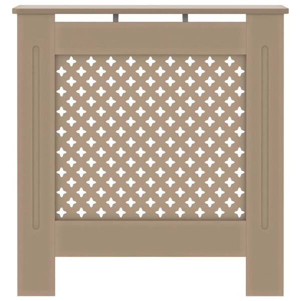 vidaXL Pokrov za radiator MDF 78 cm