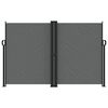 vidaXL Zložljiva stranska tenda antracitna 160x1000 cm