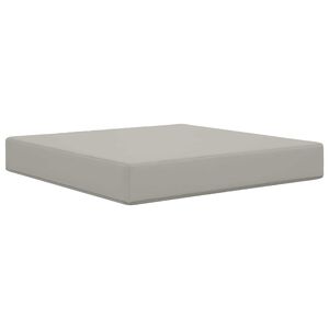vidaXL Zunanja blazina za kavč Poliester Siva 60 x 60 cm