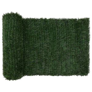 vidaXL Um գլխավոր шива Temno zelena 1 x 3 m PVC in jeklo