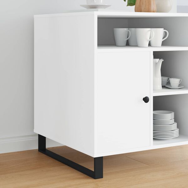 vidaXL Kosi pohi&scaron;tva 2 pcs Črna 596 x 40,5 x 100 mm elezo