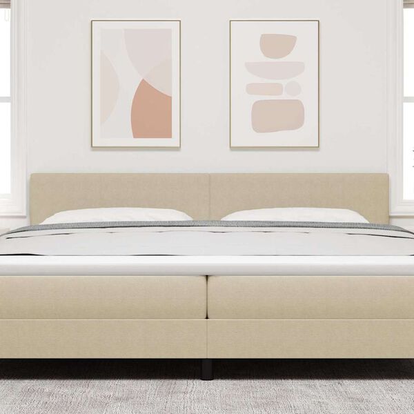 vidaXL Vzglavje z vzglavjem Svetlo zelena siva 200 cm Umjetno usnje