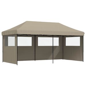 vidaXL Zabavni &scaron;otor Taupe 292 x 580 x 315 cm Oxford tkanina