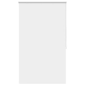 vidaXL Zatemnitvena rolo senčila 84,4 x 175 cm, blago, &scaron;irina 80 cm, bela