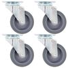 vidaXL Gibljiva kolesa 4 kosi 75 mm