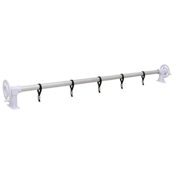 vidaXL Navijalo za pokrivalo za bazen s plastično osnovo