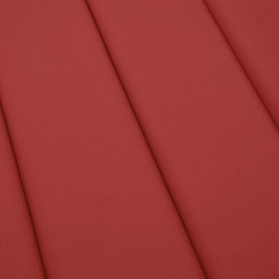 vidaXL Blazina za ležalnik rdeča 200x50x3 cm oxford tkanina
