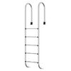 vidaXL Lestev za bazen 54x38x211 cm 304 nerjaveče jeklo