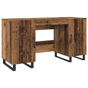 vidaXL Miza Star les Inženirski les 140 x 50 x 75 cm