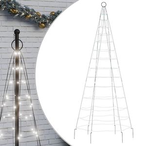 vidaXL LED božično drevo 200 LED 180 cm
