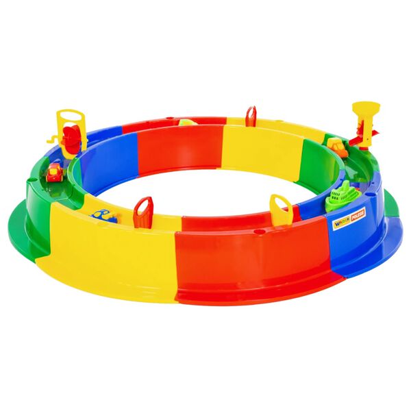 Polesie Wader Okrogel peskovnik 8-delni z vodno stezo 136 cm PP