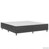 vidaXL Posteljni okvir boxspring sivo blago 180x200 cm