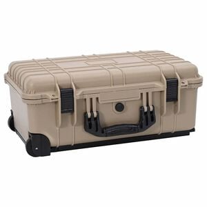 vidaXL Trda prtljaga Pe&scaron;čena 56 x 35 x 23 cm Polipropilen in ABS