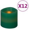 vidaXL Električne LED svečke 12 kosov toplo bele