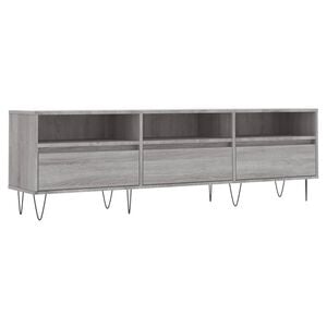 vidaXL TV omarica siva sonoma 150x30x44,5 cm inženirski les
