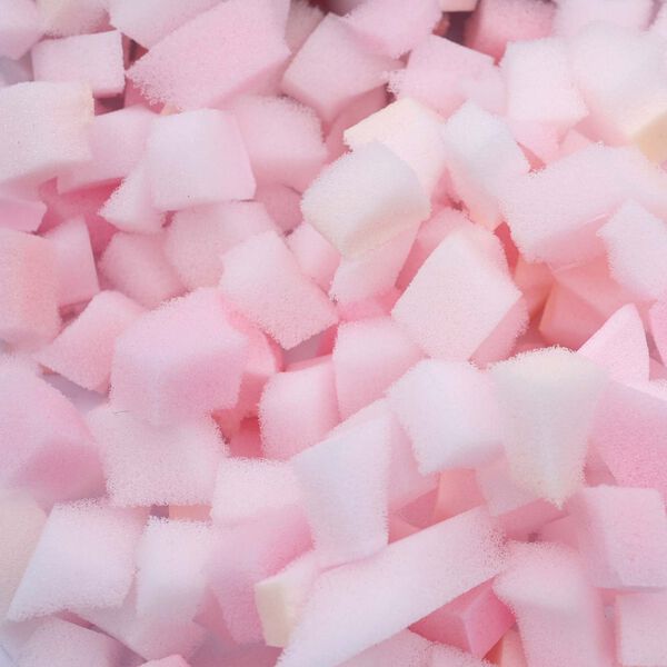 vidaXL Natrgana pena za izpolnitev Roza 2,5 kg Poliuretan