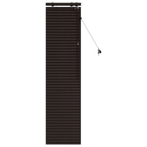 vidaXL Venecijanska žaluzija Temno rjava 50 x 160 cm 35 mm