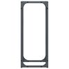 vidaXL Stojalo za drva antracit 25x25x60 cm Hladno valjano jeklo