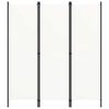 vidaXL Paravan 3-delni bel 150x180 cm