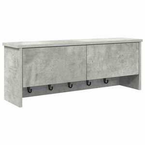 vidaXL Nadwyčajna obe&scaron;alnik za pla&scaron;če Betonsko siva 80 x 20 x 30 cm