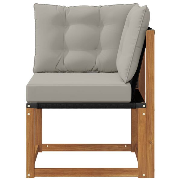 vidaXL Zunanja kotna sedežna garnitura