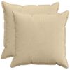 vidaXL Prevleka za blazino 2 kos HOUTEN Siva zelena 55 x 55 cm
