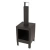 Esschert Design Peč za teraso S črna