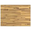 vidaXL Pravokotna miza 80 x 40 x 3,5 cm Pravokotna Masiven les akacije
