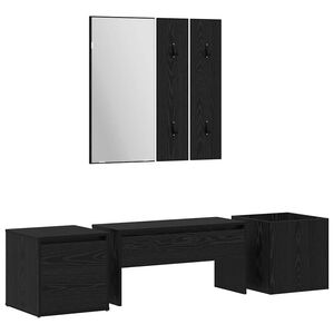 vidaXL Komplet pohi&scaron;tva za predsobo 6 kos 80 x 31 x 40 cm