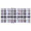 vidaXL Blazine za vrtne stole 2 kosa sive karo 100x50x3 cm oxford