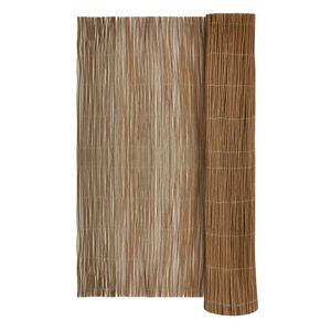 vidaXL Ograja iz vrbe rjava 300x100 cm