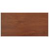 vidaXL Okenski nadstre&scaron;ek Rjav les 80 x 40 x 4,5 cm PVC