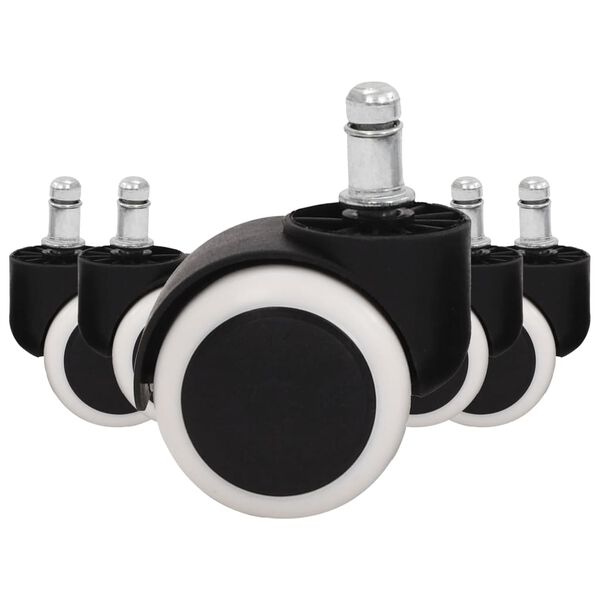 vidaXL Kolesca za pisarniške stole 5 kosov