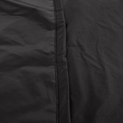vidaXL Pokrivalo za kolo črno 200x70x110 cm 190T oxford
