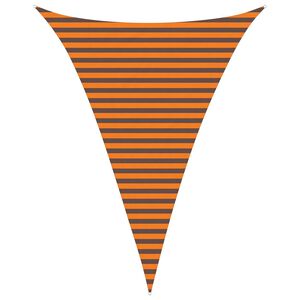 vidaXL Sončno platno 3 x 4 x 4 m 100% poliester Oxford Trikotna