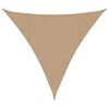 vidaXL Senčno jadro 160 g/m&sup2; taupe 4,5x4,5x4,5 m HDPE