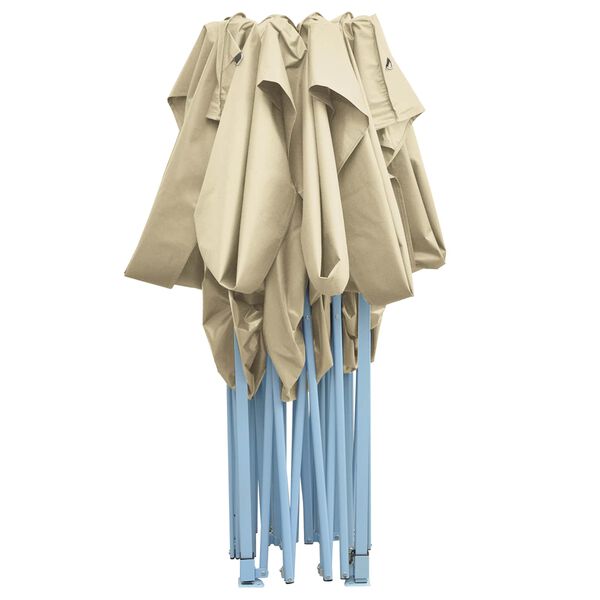 vidaXL Zložljivi &scaron;otor pop-up 3x4,5 m kremno bele barve