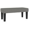 vidaXL Klop temno siva 70x30x30 cm blago