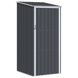 vidaXL Vrtna lopa antracitna 87x98x159 cm pocinkano jeklo