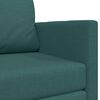 vidaXL Sofa postelja 110cm Temno zelena blago