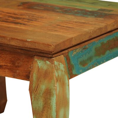vidaXL Klubska mizica starinska iz predelanega lesa