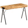 vidaXL Pisalna miza iz trdnega mangovega lesa 118x50x75 cm