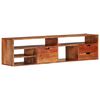 vidaXL TV omarica 140x30x35 cm trden akacijev les