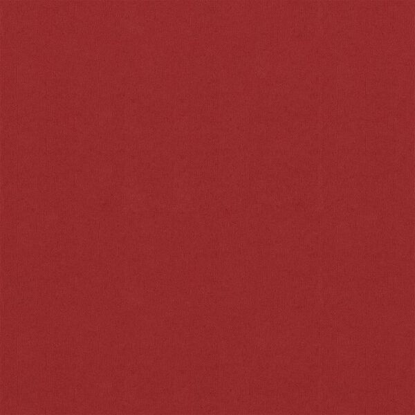 vidaXL Balkonsko platno rdeče 75x500 cm oksford blago