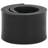 vidaXL Gumijast rob za snežni plug črne barve 80x10x1 cm