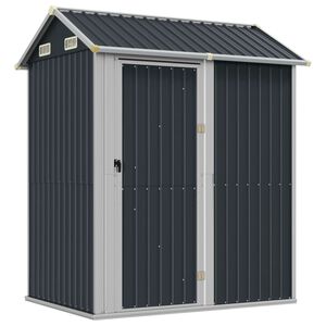vidaXL Vrtna lopa antracitna 192x152,5x237 cm pocinkano jeklo