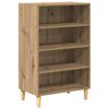vidaXL Strani &scaron;al Umetni hrast 57 x 35 x 89,5 cm Inženirski les