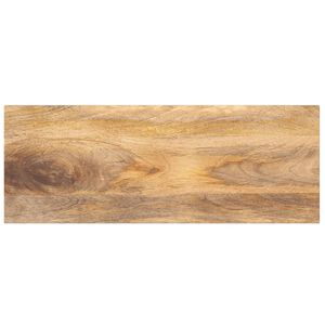 vidaXL Mizna plo&scaron;ča 80x20x2,5 cm pravokotna trden mangov les