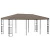 vidaXL Paviljon 6x3 m taupe blago